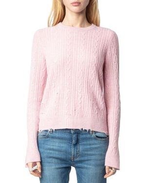 Zadig & Voltaire Jonasson Cashmere Jumper - Red