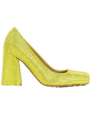 Bottega Veneta Leather Pump - Yellow