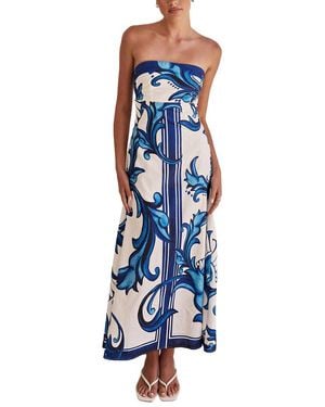 LEON GORI Maxi Dress - Blue
