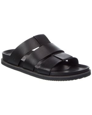 Allen Edmonds Davis Leather Sandal - Black