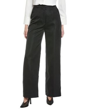 Nanushka Lanai Relaxed Leg Tailored Trouser - Black