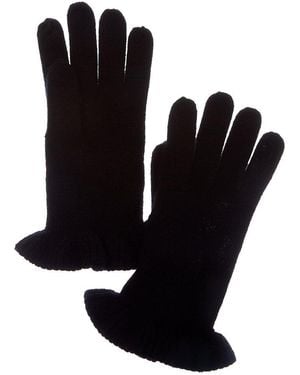 Sofiacashmere Sofiacashmere Touchscreen Cashmere Gloves - Black