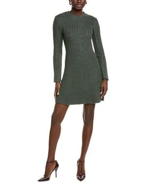 Cece Rib Sweaterdress - Green