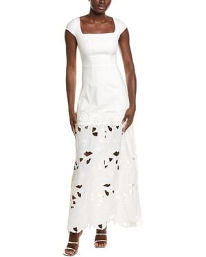 Elliatt Elizabeth A Line Maxi - White