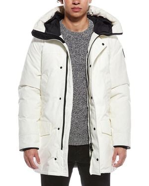 Canada Goose Langford Label Down Parka - White