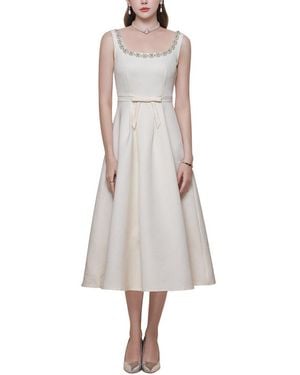 Kaimilan Midi Dress - White
