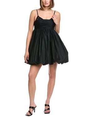 AMUR Alexa Mini Bubble Dress - Black