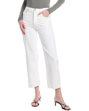 Faherty Etica Tyler Vintage Straight Ankle Jean - White
