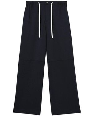 Reiss Lenny Wide Leg Jogger - Blue