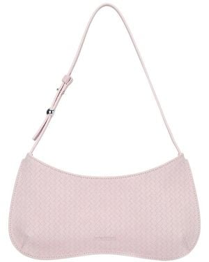 Jacquemus Le Bisou Leather Shoulder Bag - Pink