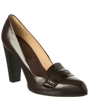 Tod's Leather Pump - Black