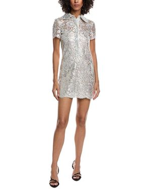 Valentino Lace Shirtdress - White