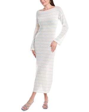 Solid & Striped The Polly Linen-Blend Maxi Dress - White