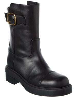 Giuseppe Zanotti Morris 25 Leather Boot - Black