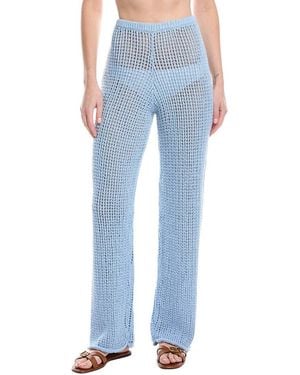 La Porte Mia Knit Pant - Blue