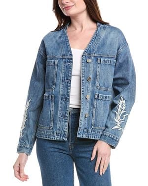 AllSaints Terri Workwear Jacket - Blue