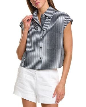 Femme Society Short Sleeve Top - Blue