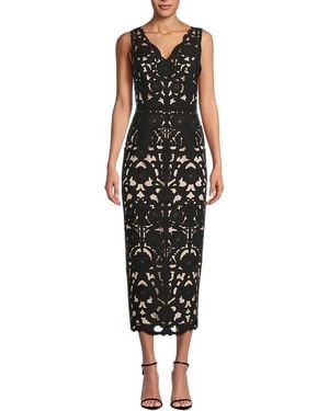 Shani Midi Dress - Black