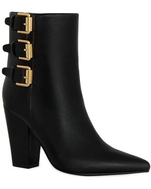 Rebecca Minkoff Bucklebty Leather Bootie - Black
