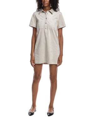 Z Supply Sydney Suede Mini Dress - Natural