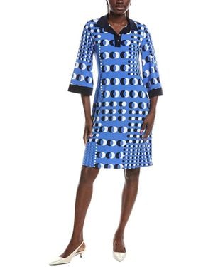 Joseph Ribkoff Midi Dress - Blue