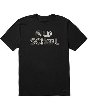 Life Is Good. Crusher T-Shirt - Black