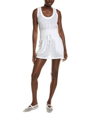 Becca Beachdate Scoop Neck Dress - White