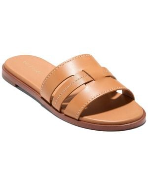 Cole Haan Flynn Leather Sandal - Brown