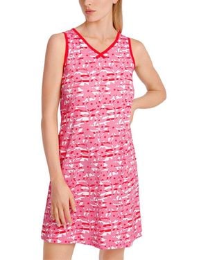 Marc Cain Sleeveless Midi Dress - Pink