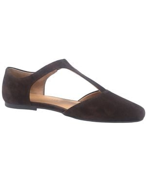 Gentle Souls Wyatt Suede Flat - Brown