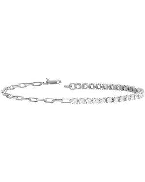 Lab Grown Diamonds 2.08 Ct. Tw. Lab-Grown Diamond Bracelet - White
