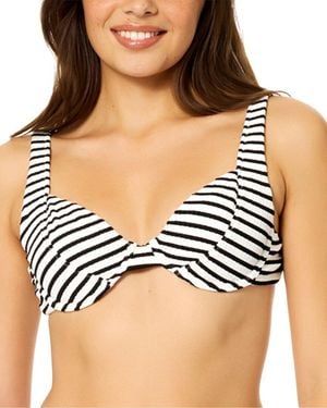 Raisins Full Moon Swim Top - Black