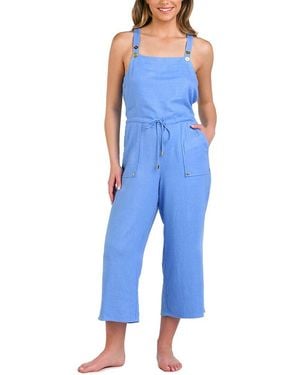 La Blanca Jumpsuit Coverup - Blue