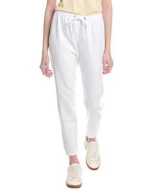 James Perse French Terry Sweatpant - White