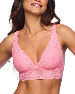 Cosabella Carmela Plunge Bralette - Pink