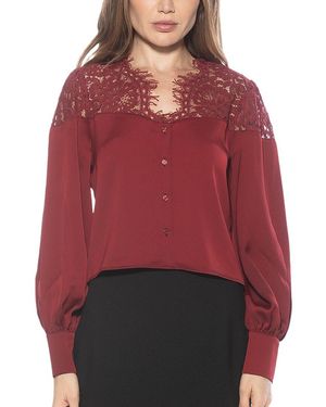 Alexia Admor Bryne Top - Red