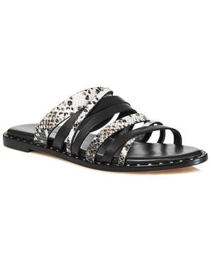 Charles David Source Leather Sandal - Black