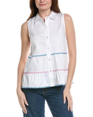 Lilly Pulitzer Breah Blouse - White