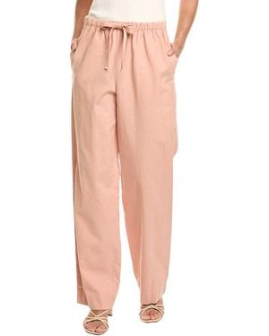 Vince Tie-front Pull-on Pant - Pink