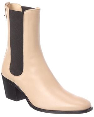 Tod's Leather Boot - Natural