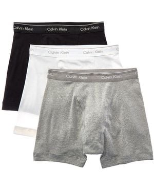 Calvin Klein Boxer Brief 3-Pack - Gray