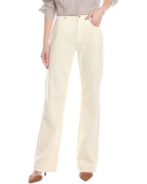 7 For All Mankind Tess Trouser - Natural