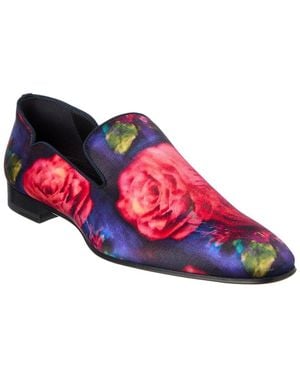 Christian Louboutin Dandy Chick Satin Loafer - Red