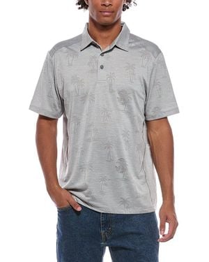 Tommy Bahama Sport Palm Coast Palmera Polo Shirt - Grey
