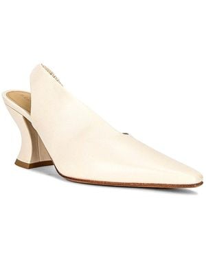 Bottega Veneta Leather Pump - White