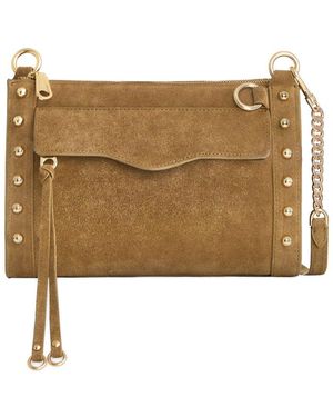 Rebecca Minkoff Mab Leather Crossbody - Natural
