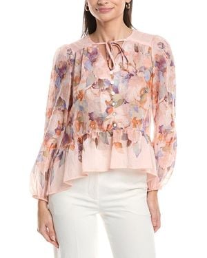 Tahari Blouse - Red