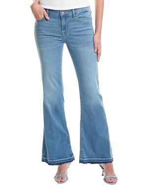 7 For All Mankind Dojo Tailorless Marrakech Flare Trouser Jean - Blue
