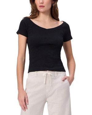 PAIGE Leita Top - Black
