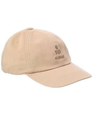 Isabel Marant Logo Baseball Cap - Natural